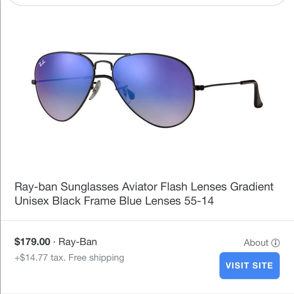 RayBan aviators